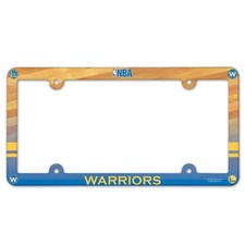 Golden State Warriors Plastic License Plate Frame
