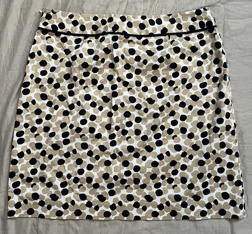 Geoffrey Beene Sport Multicolor stretch skirt women's 10 pencil knee pre owned - Picture 2 of 7