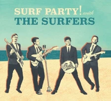 I. Jeziak and the Surfers - Surf Party! their first cd, rare, surf music, OOP!!!