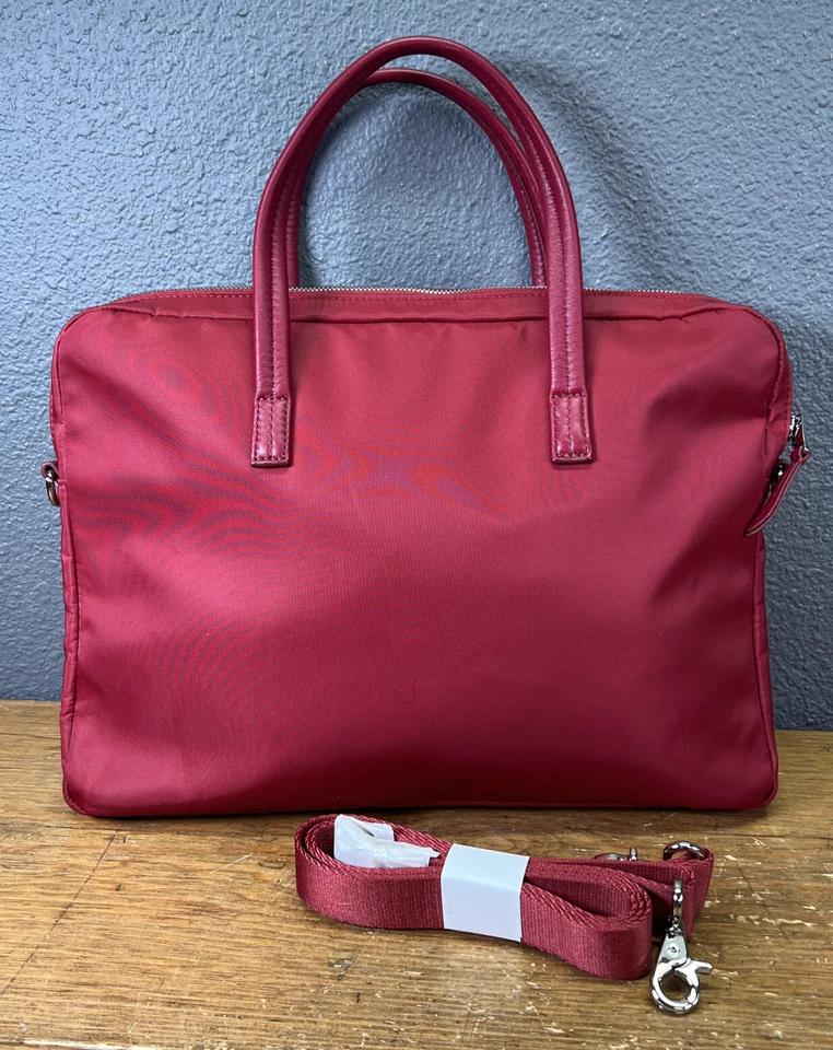 Knomo Mujer Hannover 14 pulgadas Laptop Maletín Bolso de Trabajo de Hombro Borgoña $189.00 Foto 4 de 4