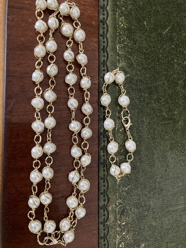 necklace and bracelet set - Picture 3 of 4