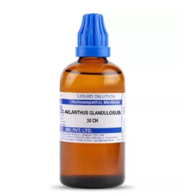SBL Homeopathy Ailanthus Glandulosa (30 ML / 100 ML) (Select Potency)