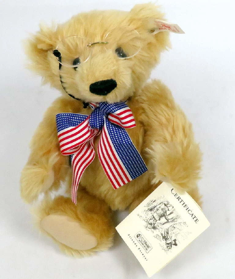 Steiff Teddy s Bear Teddy Roosevelt 140th Anniversary Bear 1998 LE
