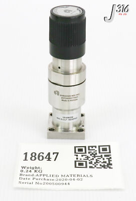 【専用】キャップ 18647 APPLIED MATERIALS REGULATOR VALVE 0190-63983 | eBay