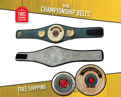 New Boxing Mini Championship Belts IBF, IBO, WBC, WBA, WBO