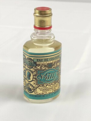 New Blue & Gold No. 4711 Echt Kolnisch Wasser .6 oz Eau De Cologne Glockengasse