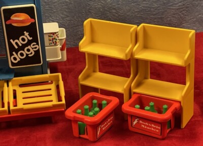 Kiosque Playmobil Vintage 1974 – Glaces, Fruits, Légumes Et Hot Dogs (occasion)