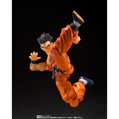 Bandai S.H. Figura de acción de juguete Figuarts Dragon Ball Z Yamcha SHF juguete en mano - Imagen 10 de 10