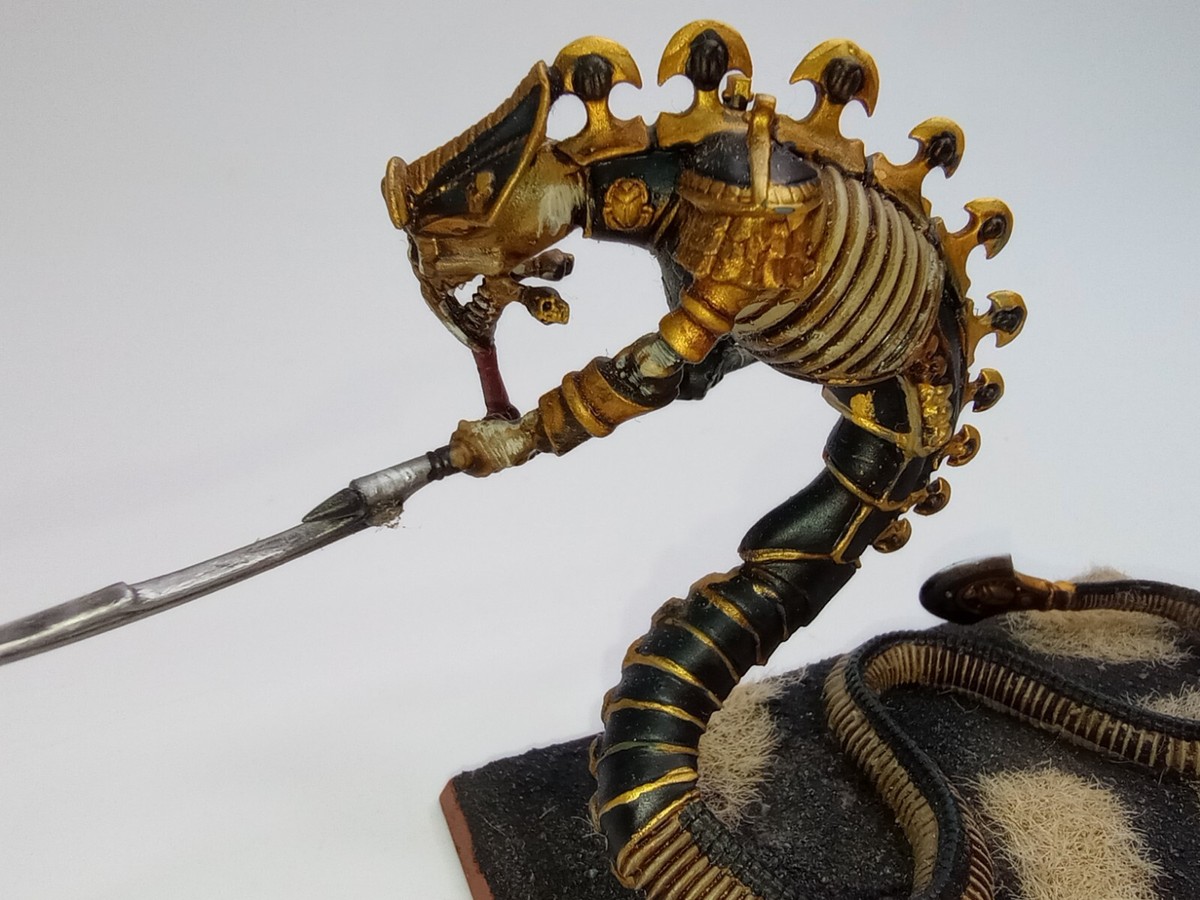 Warhammer Tomb Kings Sepulchral Stalker- Painted- Excellent | eBay