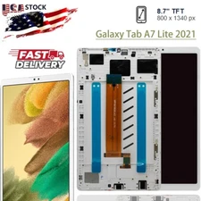 LCD Display Touch Screen Digitizer Frame - Samsung Galaxy Tab A7 Lite T220 T227U