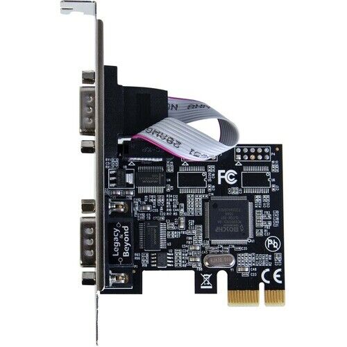 SIIG Dual-Serial Port / RS-232 PCIe Card - Picture 1 of 4