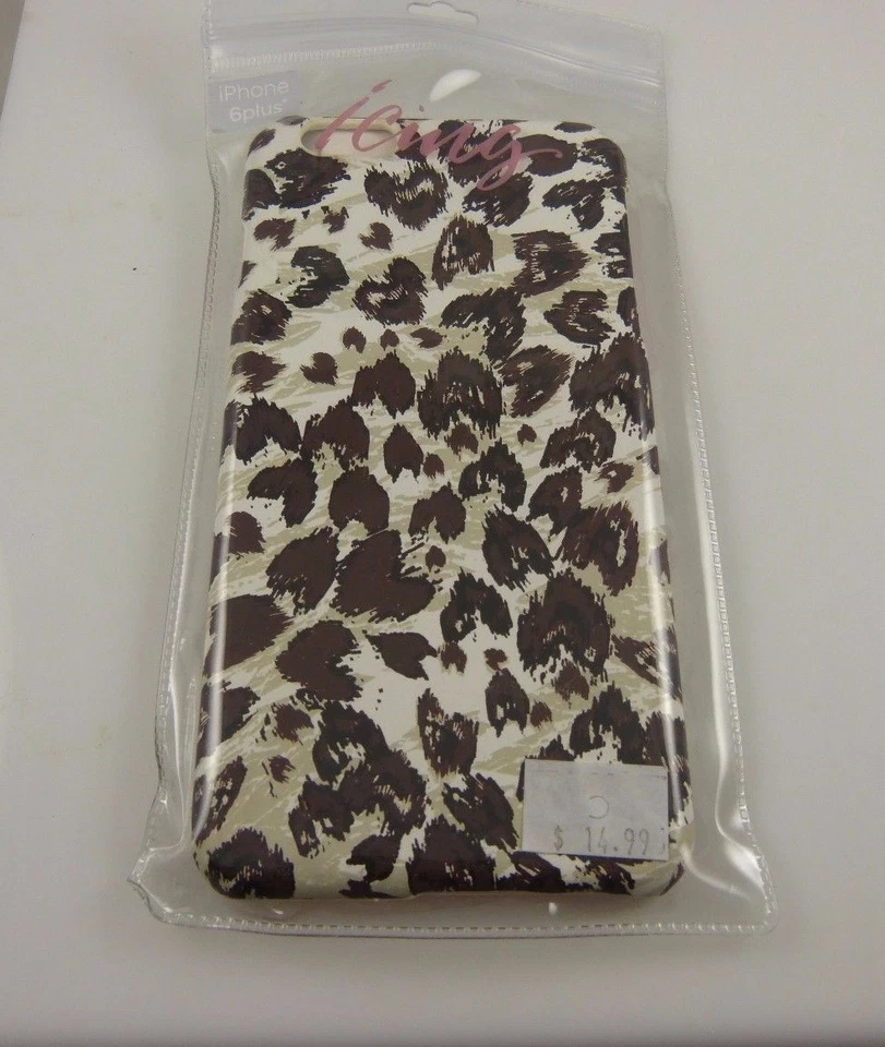 funda de teléfono para iPhone 6 Plus tema color leopardo Foto 2 de 4