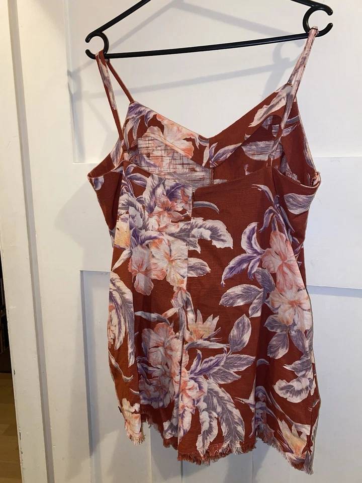 Mono Floral Marrón Billabong Talla 14 Foto 4 de 4