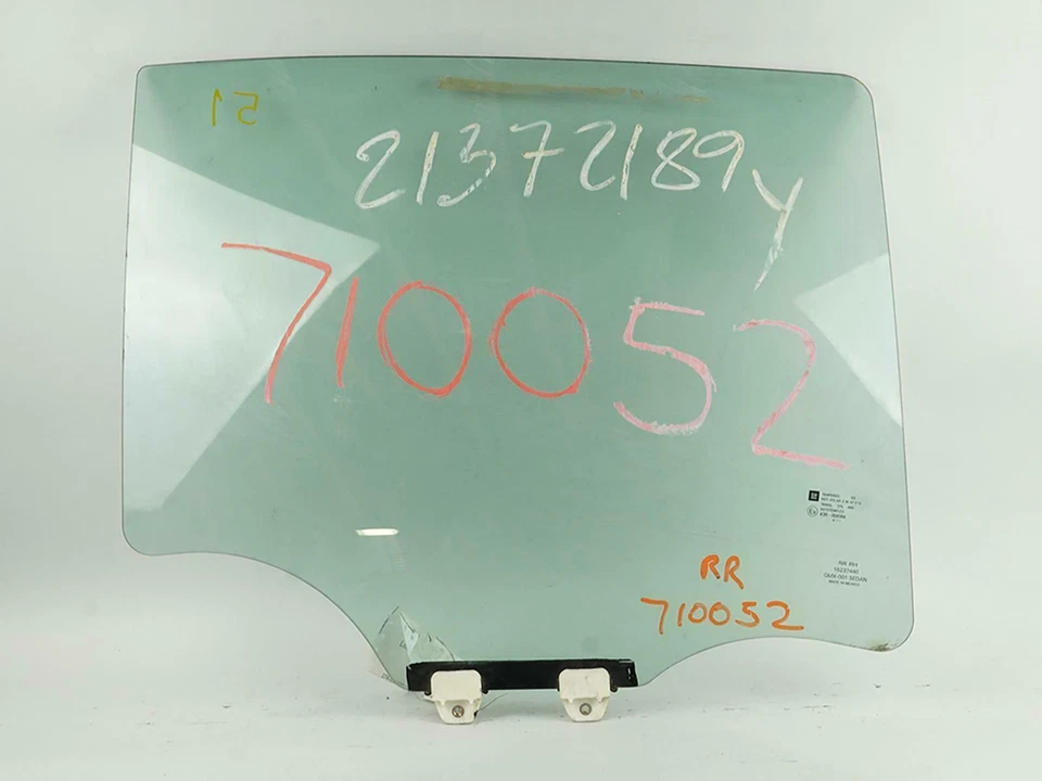 2005 - 2010 Chevrolet Cobalt Window Glass Door Rear Right Passenger Side Rh Oem Foto 2 de 4