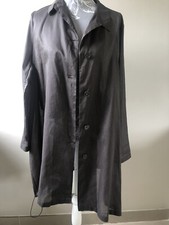 Bnwt Jil Sander Grey Cotton Jacket 36 Uk8 Semitransparent Summer Coat Immaculate