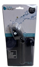 Dura Faucet DF-SA135-BK Economical Shower Head - Handheld Replacement RV Shower