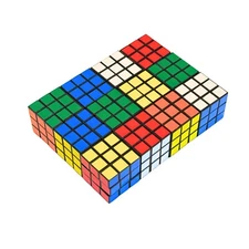 12 Pack Mini Speed Cubes, 3x3x3, Small (1.2inch Cubed) Magic Puzzle Fidget New