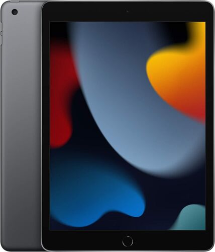 NEUF Apple iPad 9e génération 64 Go gris sidéral Wi-Fi 10,2 en DERNIER 2021 livraison gratuite 2 jours ! - Photo 1/1