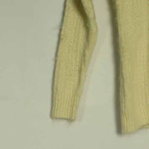Anthropologie Sweater Womens Small Medium White Long Sleeve Round Neck Knit - Picture 4 of 12
