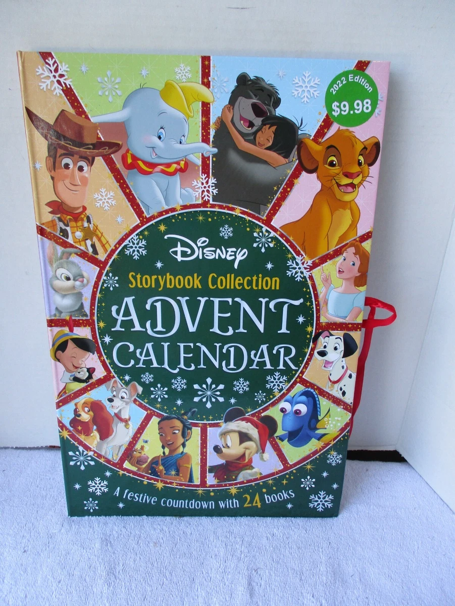 DISNEY ADVENT CALENDAR ~ STORYBOOK COLLECTION ~ 24 BOOKS HOLIDAY ~  CHRISTMAS | eBay