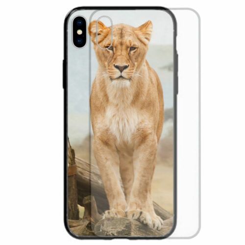 For Huawei Phone Series - Lion Theme Tempered Glass Back Cover Phone Cover #1 - Picture 7 of 13