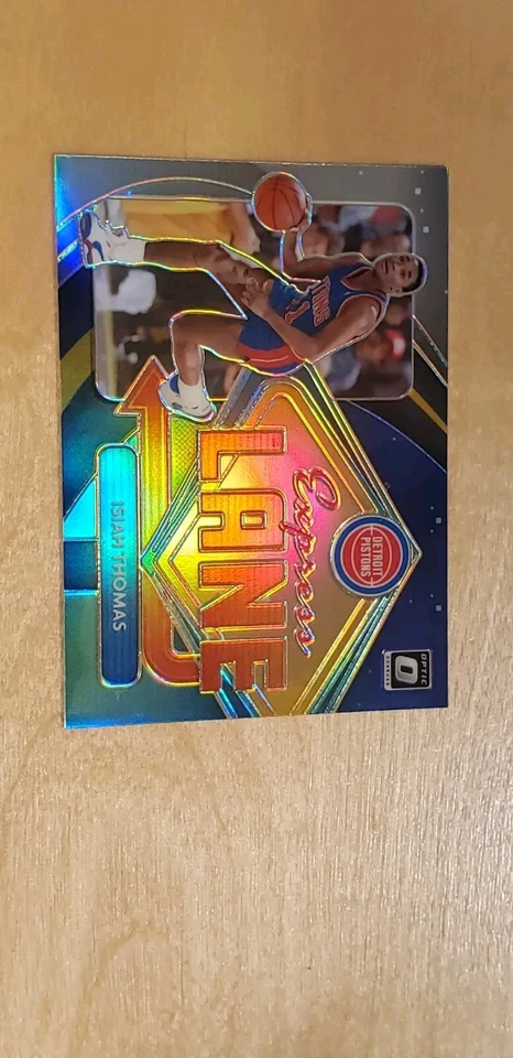 Donruss Optic Isiah Thomas #21 Silver Holo Prizm Express Lane 2020-21 Foto 3 de 4
