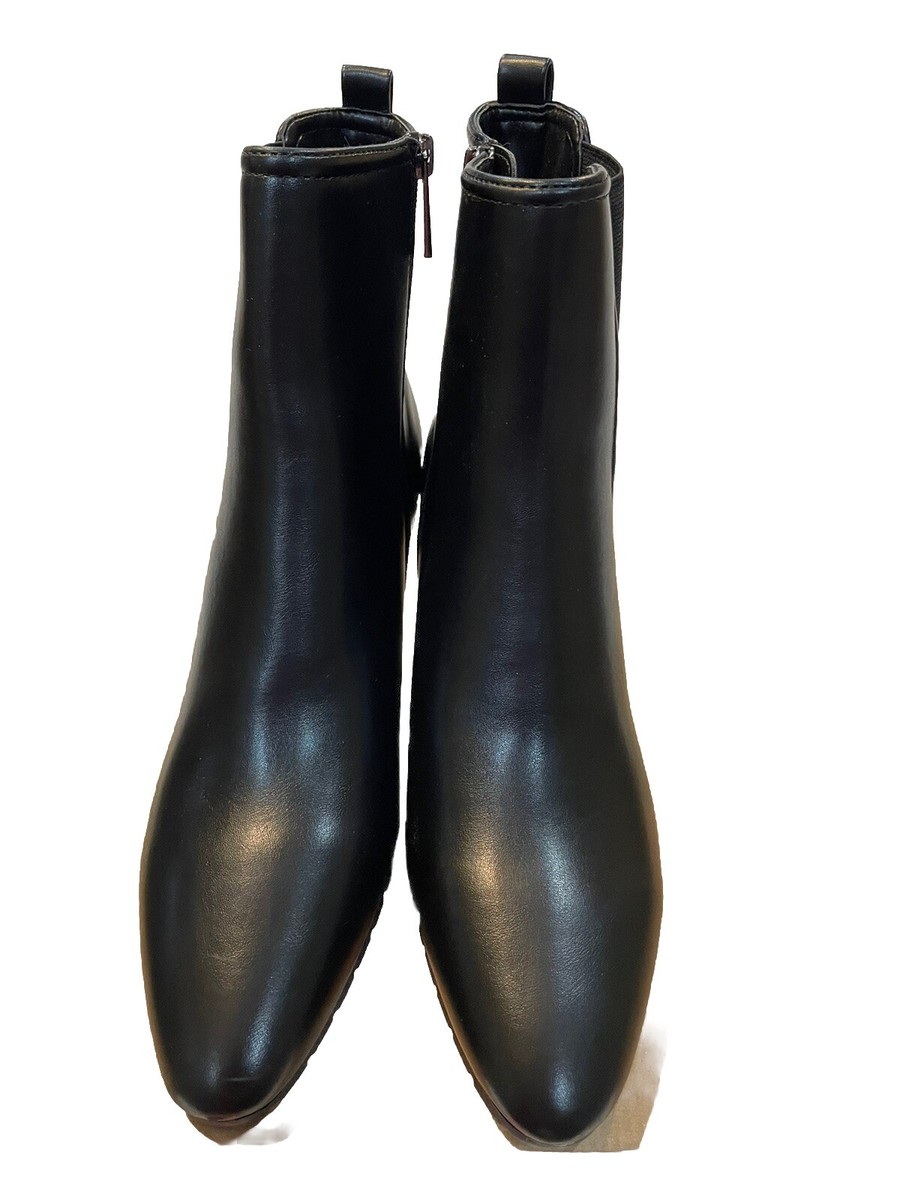 Anne Klein Vinn Chelsea Wedge Boots, Black, Women's 11 | eBay Anne Klein Vinn Chelsea Wedge Boots, Black, Women's 11 | eBay
