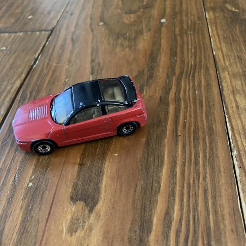 Matchbox Alfa Romeo SZ 1991 Red w black top Macau base - Picture 2 of 4