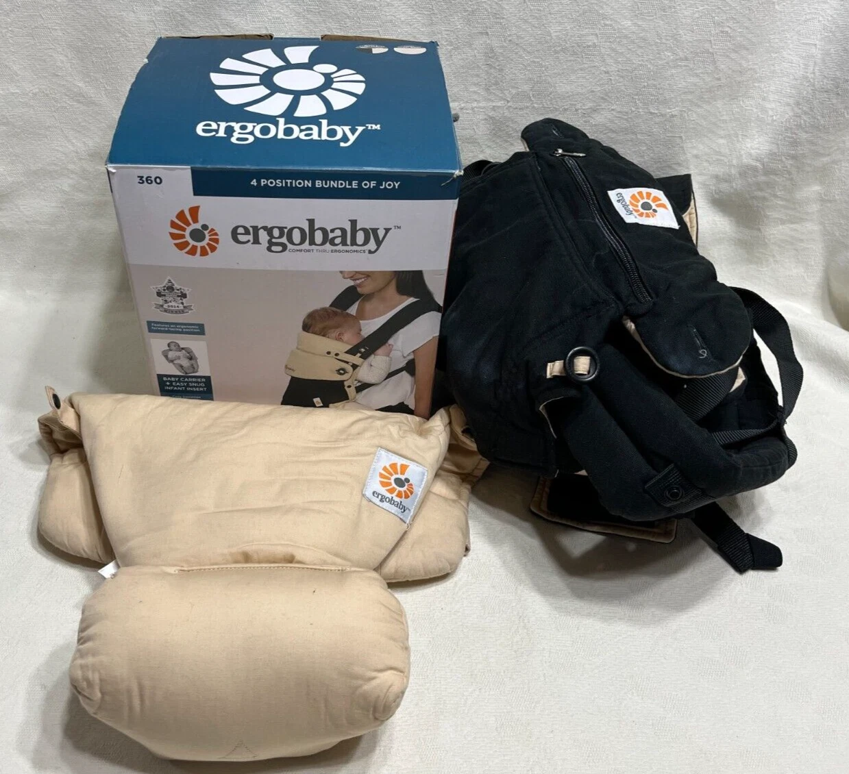 ERGOBABY 360 : 4 Position Baby Carrier Newborn To Toddler - Boxed (Free UK P&P)