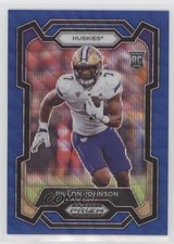 2024 Panini Prizm Draft Picks Blue Wave Prizm 183/249 Dillon Johnson #173 1n8m