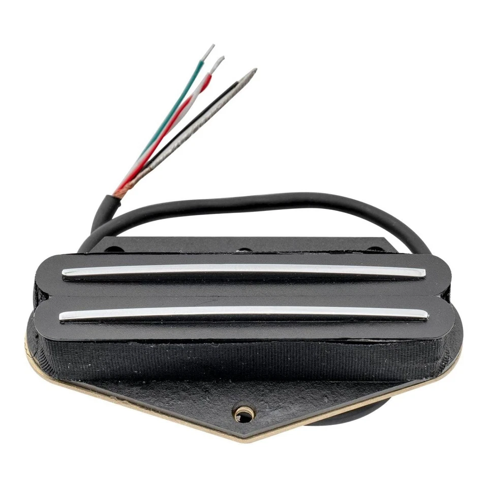 Captador de ponte de guitarra elétrica Artec Tele Alnico Black Rail Blaster Hum. - Imagem 2 de 4