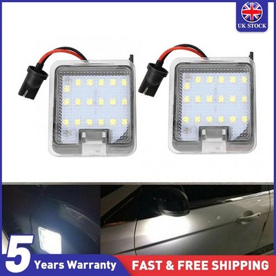2x LED Seitenspiegel unter Pfützenlicht Lampe fehlerfrei für Ford Focus Kuga C-Max