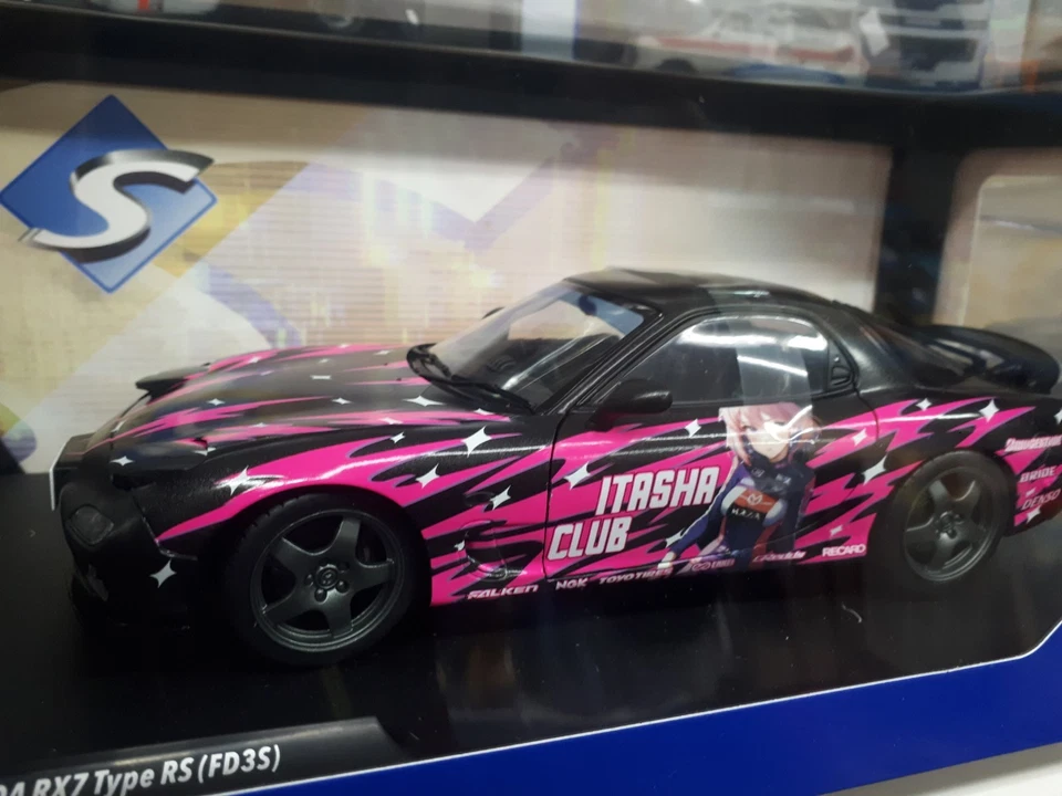 Mazda RX7 Type RS FD3S 1994 - Itasha Club - SOLIDO 1:18 - Immagine 4 di 4