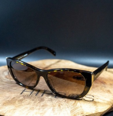 Jil Sander Damen Sonnenbrille JS679S braunes Gestell braune Gläser mit Farbve...