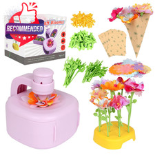 Flower Bouquet Toy For Kid Ages 4-8, Diy Flowers Craft Kit For 4 5 6 7 8 Years