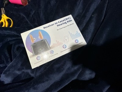 Receiver-In-Canal (RIC) Rechargeable Hearing Aids