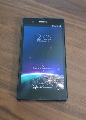 Sony Xperia Z C6606 ~ 16GB Black ~ T-Mobile Locked