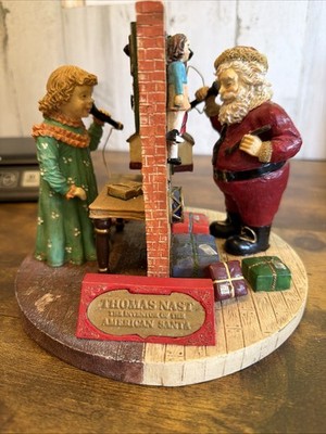 Creator of The American Santa - Thomas Nast Collection ''Hello Santa'' Figure 1992