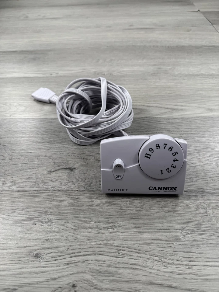 Manta de calefacción eléctrica Cannon Biddeford controlador de 4 clavijas TC11BA probado Foto 3 de 4