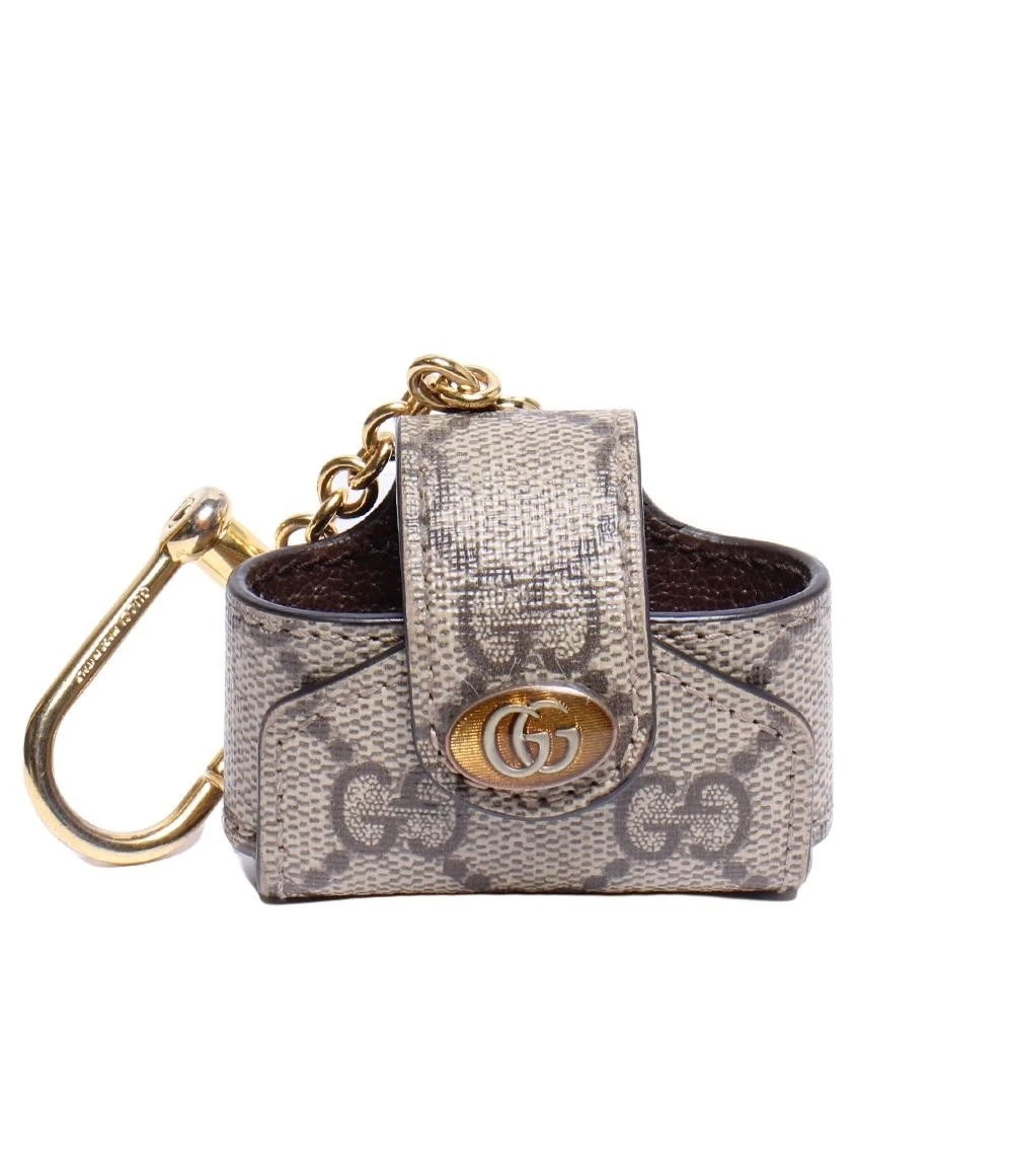 Étui Gucci Air Pots d'occasion avec porte clés GG Supreme 631683 470292 unisexe GUCCI