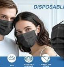 Face Mask 3 Ply Earloop Disposable Non Medical Surgical Mouth Cover Mask 50 pcs