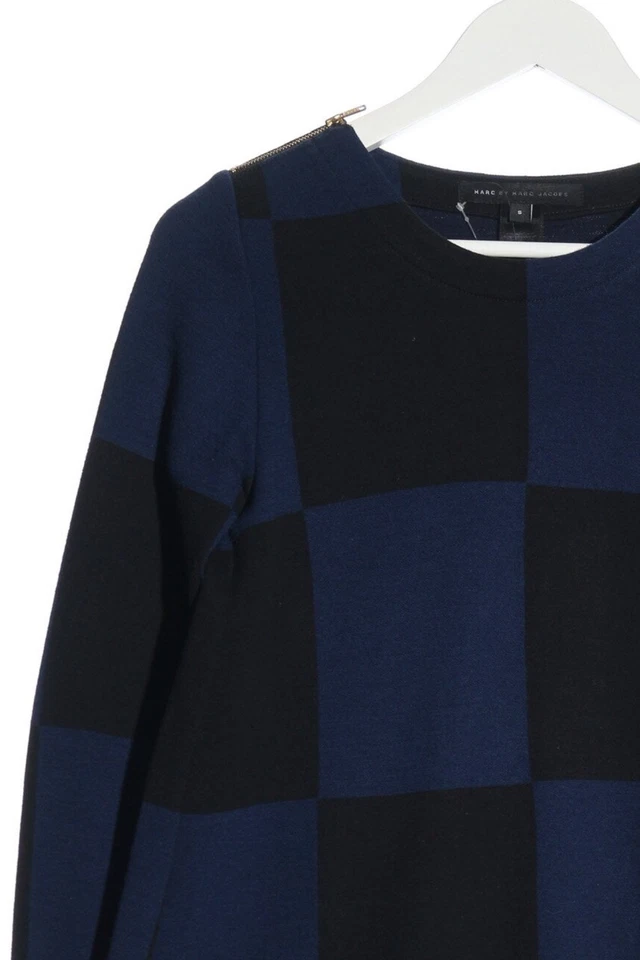 MARC BY MARC JACOBS Abito a maniche lunghe Donna Abito Taglia IT 40 nero-blu - Immagine 3 di 4