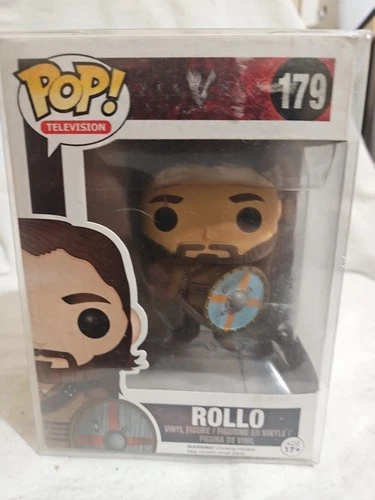 Funko Pop! Television Vikings Rollo #179 Vaulted Vinyl Figure With Protector