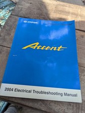 2004 Hyundai Accent Electrical Troubleshooting Manual Genuine Oem 2004 Hyundai Accent Electrical Troubleshooting Manual Genuine Oem