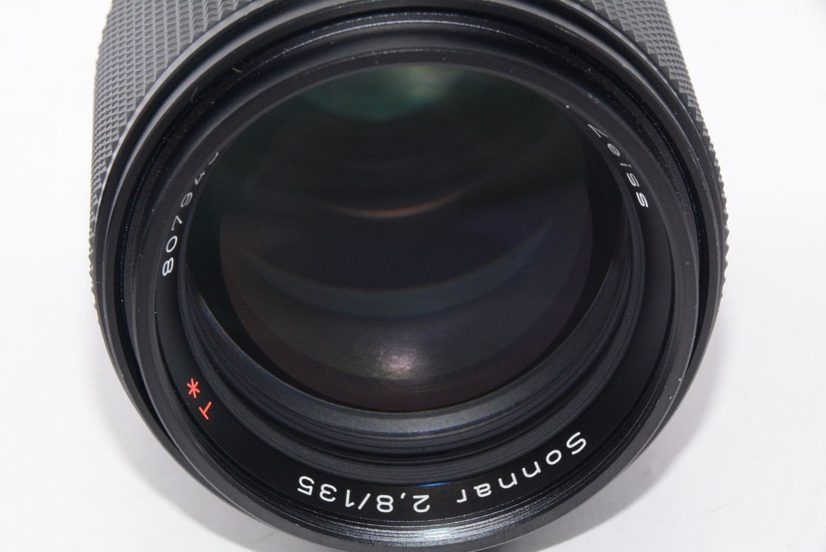 N.MINT] CONTAX Carl Zeiss Sonnar T* 135mm F/2.8 MMJ Lens From