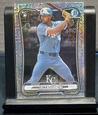 2026 Bowman Mega Box Jac Caglianone Chrome Mojo Refractor #75 RC Royals