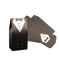  50 Pcs Double-breasted Dress Wedding Favors for Guests Groom Candy