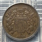 1868-P Two Cent Piece — photo from another recent sale
