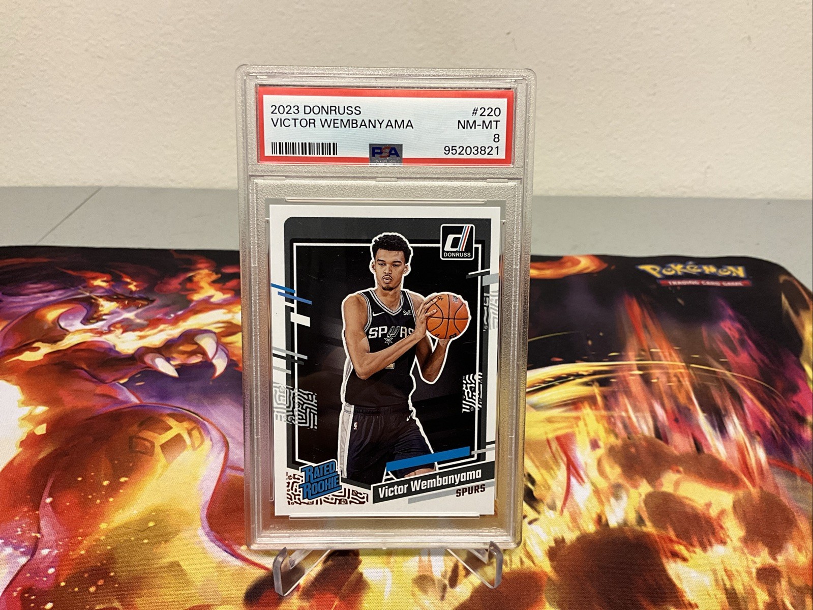 2023-24 Panini Donruss - Rated Rookie Victor Wembanyama #220 Press Proof Silver