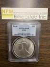 1991 $1 American Silver Eagle MS68 PCGS
